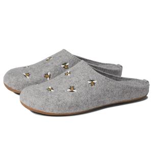 ハフリンガー Haflinger Api メンズ スリッパ Silver Grey