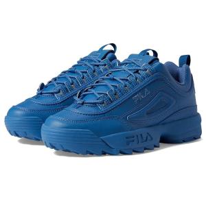 フィラ Fila Disruptor II Premium Fashion Sneaker レディース スニーカー Vallarta Blue/Val｜ToriDollJAPAN