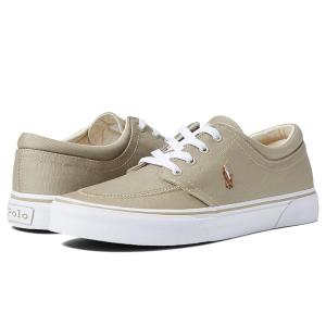 ポロ・ラルフローレン Polo Ralph Lauren Faxon X Low-Top キャンバス Sneaker メンズ スニーカー Hampto｜orange-orange