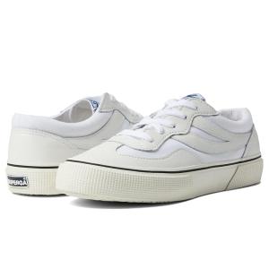 スペルガ Superga 2941 Revolly レザー レディース スニーカー White/Bl...