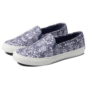 ケッズ Keds Double Decker Mosaic キャンバス レディース スニーカー Bl...