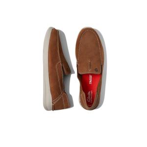 クラークス Clarks Men's  Gorwin Step メンズ ローファー Tan Nubu...
