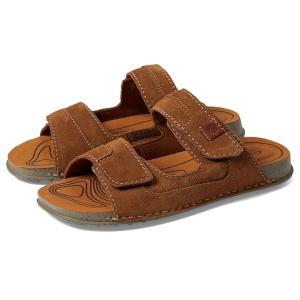 クラークス Clarks Crestview Easy メンズ サンダル Cola レザー