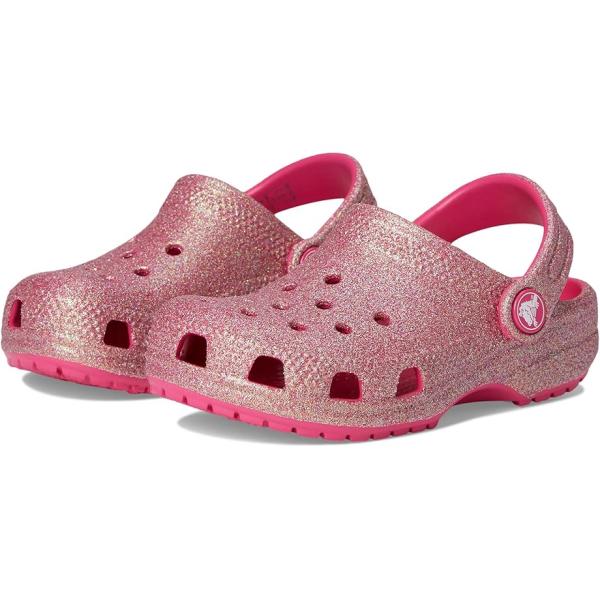 クロックス Crocs Kids クラシック グリッター Clogs (Toddler) キッズ・ジ...