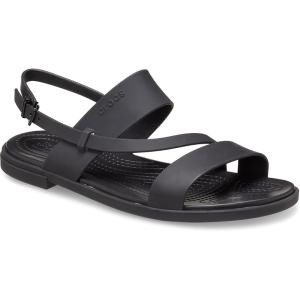 クロックス Crocs Tulum Strappy Sandal レディース サンダル Black/...