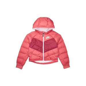Nike Kids  Synthetic Fill Hooded Jacket (Little Ki...