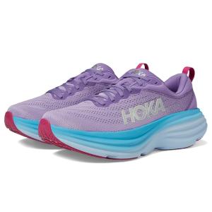 ホカオネオネ Hoka Women's  ボンダイ 8 レディース スニーカー Chalk Violet/Pastel Lilac｜orange-orange