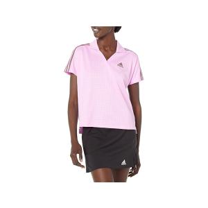 アディダス adidas ゴルフ Plus Size 3-Stripe Polo Shirt レディ...