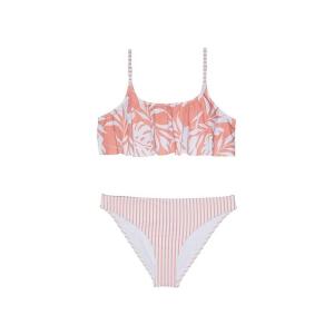 Roxy Kids  Flowers Addict Flutter Swimsuit Set (Bi...