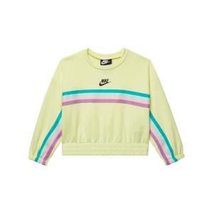 Nike Kids  Striped Crew Neck Sweatshirt (Toddler) ...