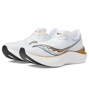 サッカニー Saucony エンドルフィン Pro 3 レディース スニーカー White/Gold