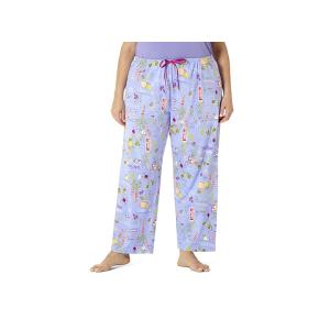 ヒュー HUE Plus Size Natural Ingredients Pajama Pants レディース Sleepwear Jacarand｜orange-orange