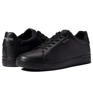 コーチ COACH  ローライン レザー Low Top メンズ スニーカー Black