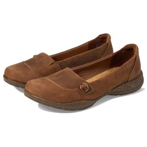 クラークス Clarks Roseville Sky レディース フラット シューズ Mahogan...