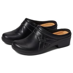 クラークス Clarks Angie Mist レディース クロッグ Black レザー