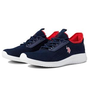 ユーエスポロ アッスン U.S. POLO ASSN. Limber メンズ スニーカー Navy｜orange-orange