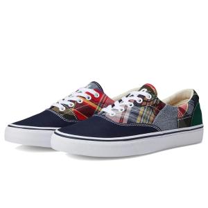 ポロ・ラルフローレン Polo Ralph Lauren Keaton Harris Tweed Sneaker メンズ スニーカー Multi｜orange-orange