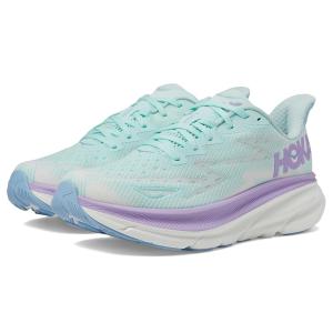 ホカオネオネ Hoka クリフトン 9 レディース スニーカー Sunlit Ocean/Lilac Mist｜orange-orange