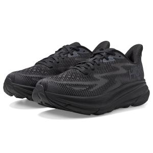 ホカオネオネ Hoka クリフトン 9 レディース スニーカー Black/Black｜orange-orange