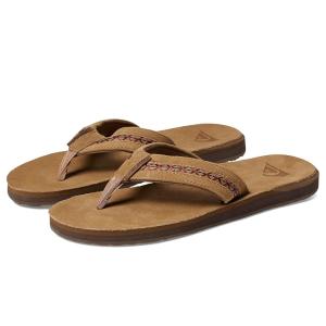 クイックシルバー Quiksilver Carver レザー II メンズ サンダル Tan 1