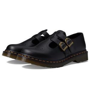 ドクターマーチン Dr. Martens  Vegan 8065 レディース ローファー Black｜orange-orange