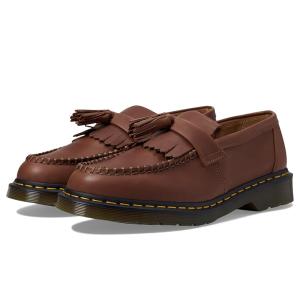 ドクターマーチン Dr. Martens Adrian YS メンズ ローファー Saddle Tan｜orange-orange