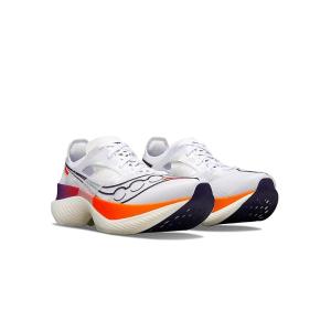 サッカニー Saucony エンドルフィン Elite レディース スニーカー White/Vizi...