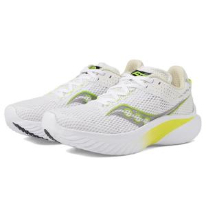 サッカニー Saucony Kinvara 14 レディース スニーカー White/Slime