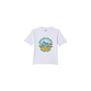 バンズ Vans Kids Skelechill Sun Shirt Short Sleeve (B...
