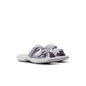 クラークス Clarks Breeze Piper レディース サンダル Lilac Synthet...