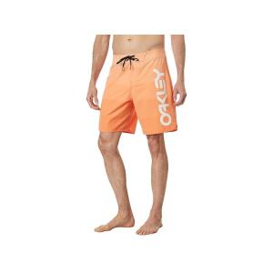 オークリー Oakley Men's  Retro Mark 19"" Boardshorts メンズ 水着 スイムウェア Soft Orange｜orange-orange