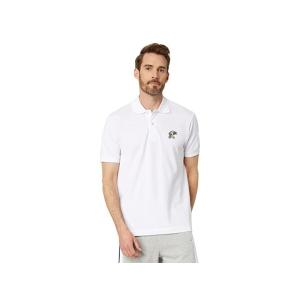 LACOSTE（ラコステ） ポロシャツ NETFLIX コラボ 総柄プリント 半袖