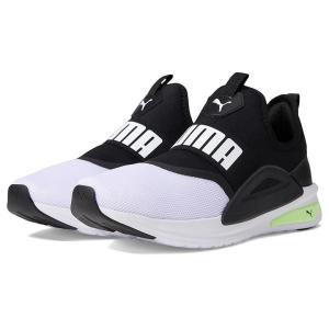 プーマ PUMA Softride Enzo Evo スリッポン メンズ スニーカー Puma Black/Puma White/Fast Yello