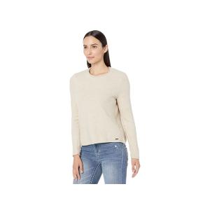 カルバン・クライン Calvin Klein Women&apos;s  Crew Neck Rolled H...