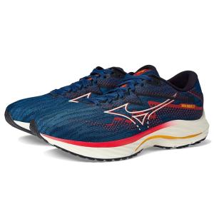 ミズノ Mizuno ウェーブライダー 27 メンズ スニーカー Blue Opal/Papyrus