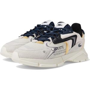 ラコステ L003 Neo スニーカー メンズ スニーカー Off-White/Black(オフホワイトブラック)