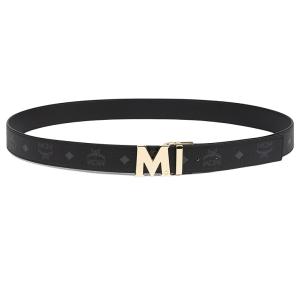 エムシーエム MCM Claus リバーシブル Belt メンズ ベルト Black