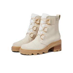 ソレル SOREL  Joan Now Lace Cozy レディース ブーツ Bleached C...