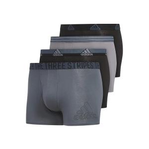 アディダス adidas  ストレッチ Cotton Trunks Underwear 4-Pack...