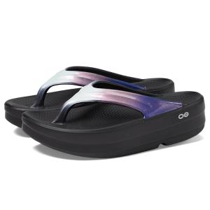 ウーフォス OOFOS Women&apos;s OOmega OOlala Luxe レディース サンダル ...