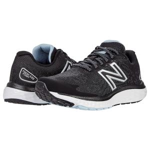 ニューバランス New Balance フレッシュフォーム 680v7 レディース スニーカー Black/White｜orange-orange