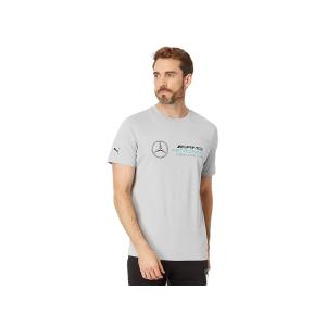 プーマ PUMA Men's  Mercedes AMG Petronas エッセンシャル Logo Tee メンズ トップス Mercedes Te｜orange-orange