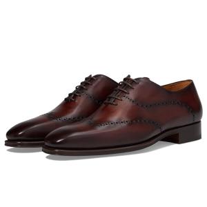 マグナーニ Magnanni Langham メンズ オックスフォード ミッド Brown