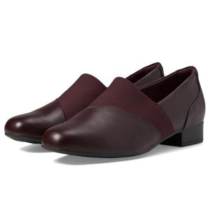 クラークス Clarks Juliet Gem レディース ヒール パンプス Burgundy レザ...