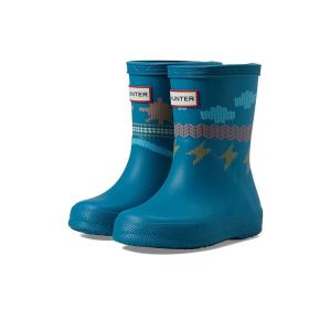 ハンター Hunter Kids オリジナル First クラシック Weather Print Boot (Toddler/Little Kid)｜orange-orange