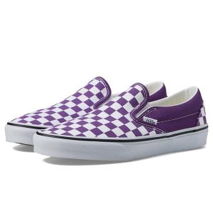 バンズ Vans クラシック スリッポン レディース スニーカー Color Theory Chec...