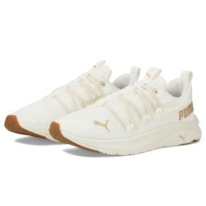 プーマ PUMA Softride オンe4All レディース スニーカー Warm White/P...