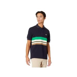 ラコステ Lacoste Short Sleeve Color-Blocked Polo Shirt...