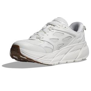 ホカオネオネ Hoka クリフトン L Athletics メンズ スニーカー White/White｜orange-orange