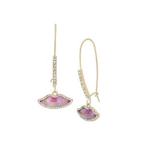 ベッツィジョンソン Betsey Johnson  Lips Dangle Earrings レディ...